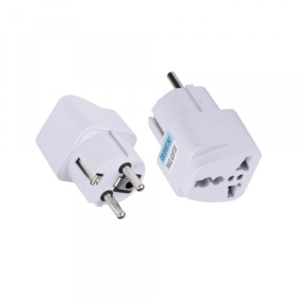 Adaptor Retea Techsuit C524 UK / US / AU - EU, Alb