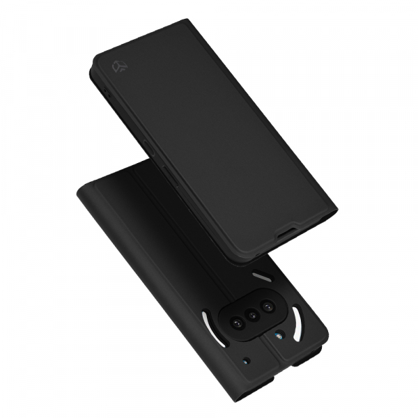 Husa pentru Nothing Phone (3a), Techsuit, Magskin Book, Neagra