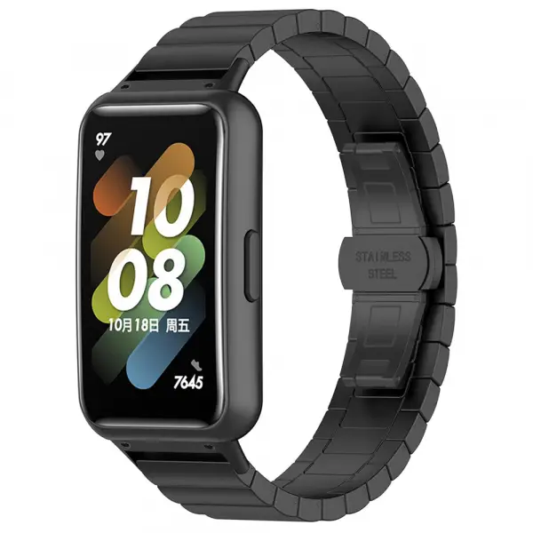 Curea Techsuit W012 pentru Garmin Instinct / Approach / Fenix Watch Series, 20mm, Neagra