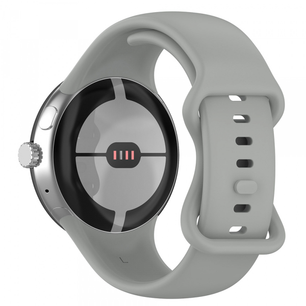 Curea Techsuit W031 pentru Google Pixel Watch 4 41mm /  Watch 3 41mm / Watch 2 / Watch, Gri