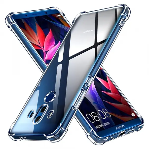Husa pentru Huawei Mate 10 Pro, Techsuit, Shockproof Clear, Transparenta