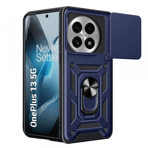 Husa pentru OnePlus 13, Techsuit, CamShield, Albastra