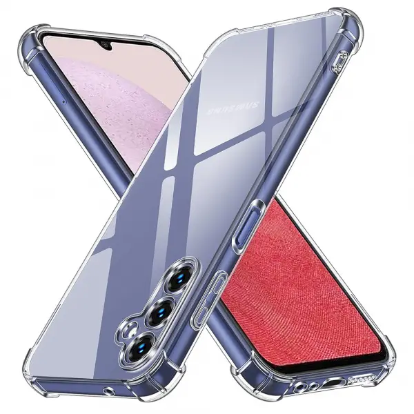 Husa pentru Samsung Galaxy A14 A145 / A14 5G A146, Techsuit, Shockproof Clear, Transparenta
