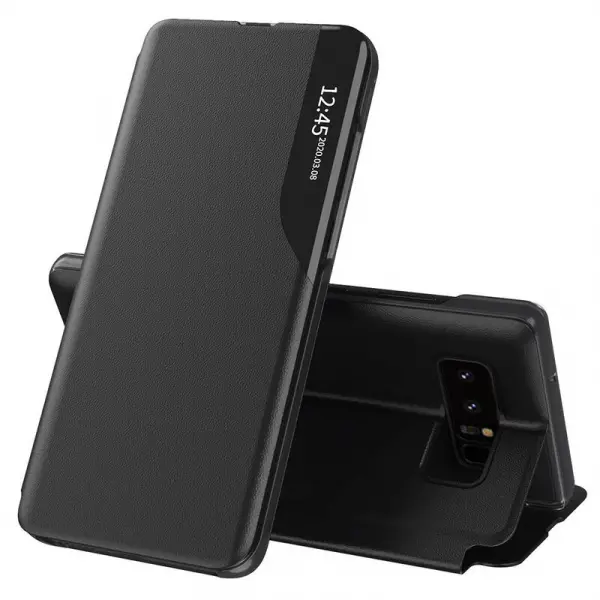 Husa pentru Samsung Galaxy Note 8 N950, Techsuit, eFold, Neagra