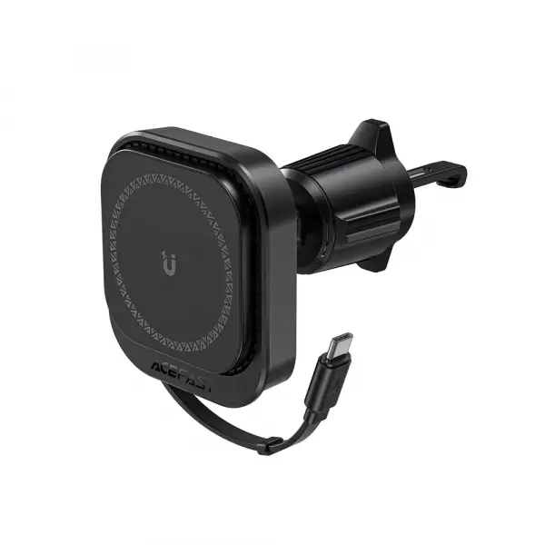 Incarcator Auto Wireless Acefast D32, 15W, 1.67A, Negru