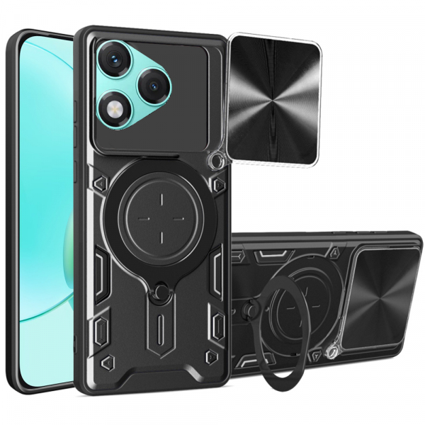 Husa pentru Honor 400 Lite, Techsuit, CamGuard Pro, Neagra