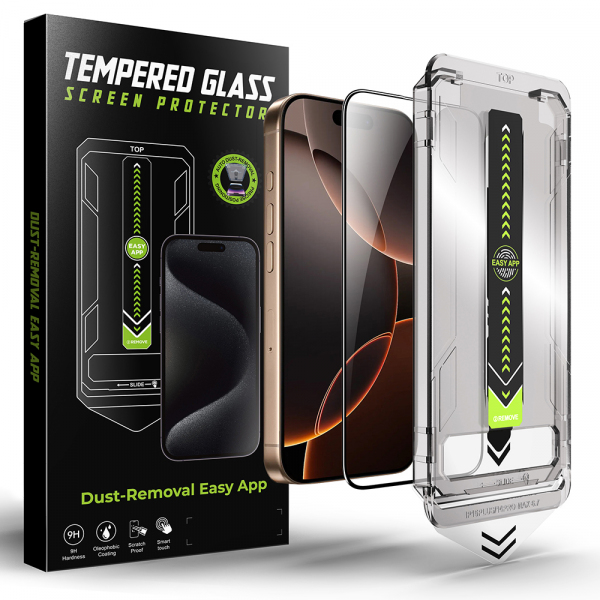 Folie de protectie Ecran Techsuit TitanGlass pentru Apple iPhone 11 Pro / XS / X, Sticla Securizata, Full Glue, Neagra