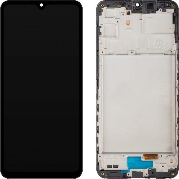 Display cu Touchscreen MP compatibil cu Samsung Galaxy A16 5G A166, cu Rama, Negru