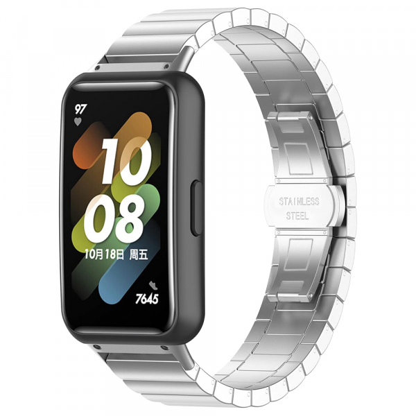 Curea Techsuit W012 pentru Garmin Watch Fenix / Forerunner Series, 22mm, Argintie