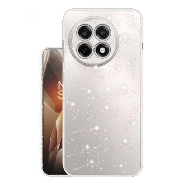 Husa pentru OnePlus 13R, Techsuit, SparkleSkin, Transparenta