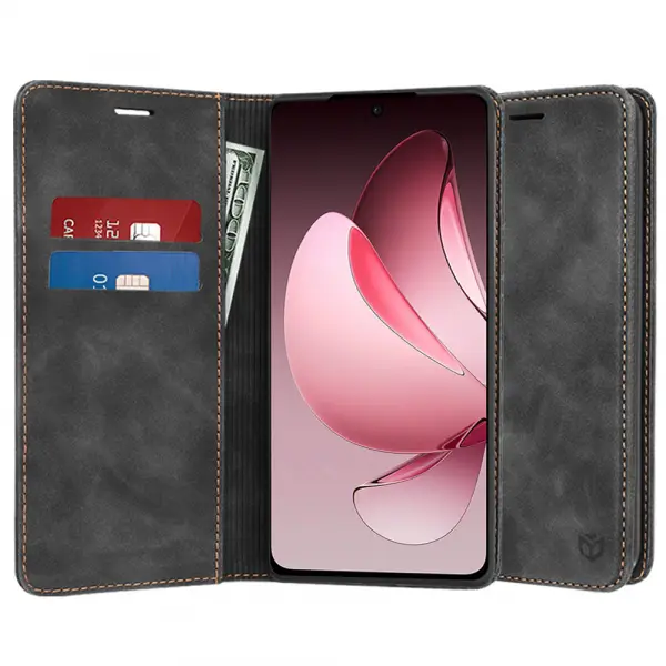 Husa pentru Oppo Reno13 FS 5G / Reno13 F 4G / Reno13 F, Techsuit, Confy, Neagra