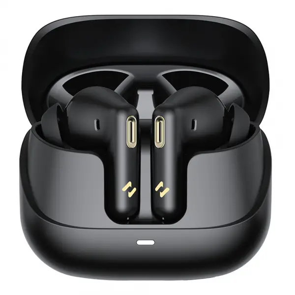 Handsfree Bluetooth HAVIT TW906 Pro, TWS, ANC, Negru