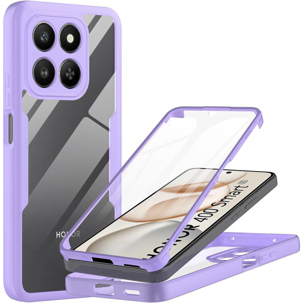 Husa pentru Honor 400 Smart 4G / X7d 4G / 400 Smart 5G, Techsuit, ColorVerse 360, Mov
