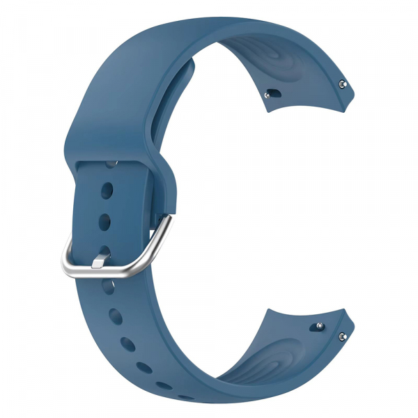 Curea Techsuit W003 pentru Huawei Watch / Xiaomi Watch Series, 22mm, Bleumarin