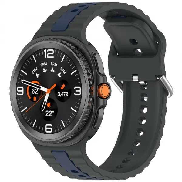 Curea Techsuit W078 pentru Samsung Galaxy Watch8 / Watch8 Classic Series, Gri