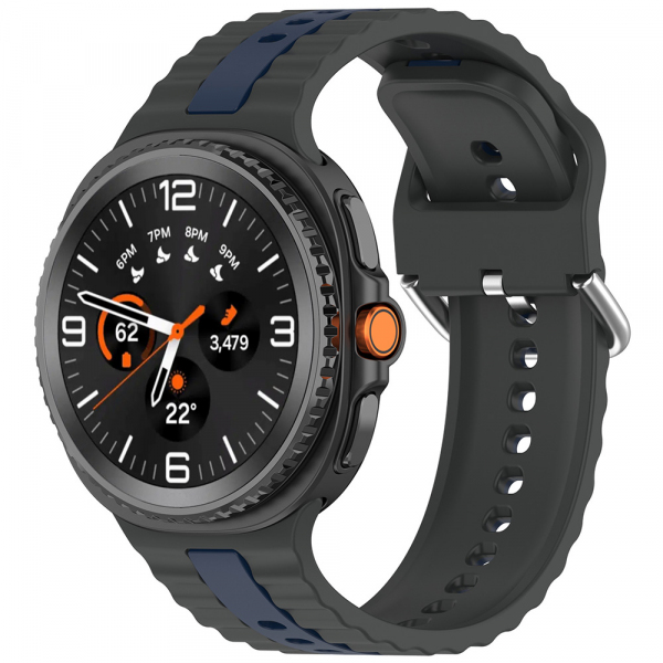 Curea Techsuit W078 pentru Samsung Galaxy Watch8 / Watch8 Classic Series, Gri