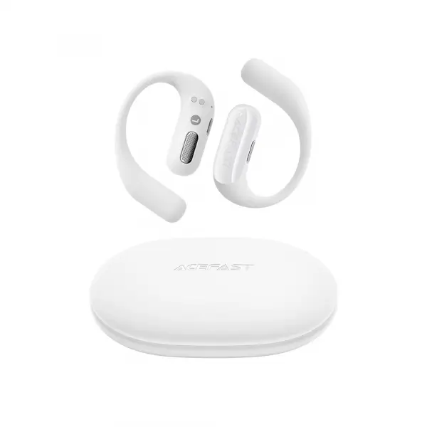 Handsfree Bluetooth Acefast FA002, TWS, Alb