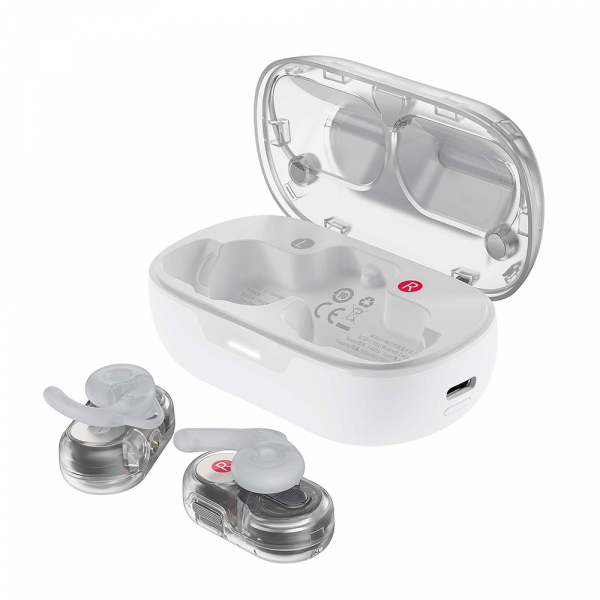 Handsfree Bluetooth Acefast Acefit Neo, TWS, Alb