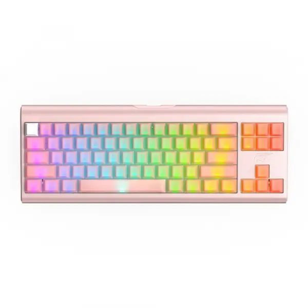 Tastatura Gaming Wired USB HAVIT KB896L, RGB, 1.2m, Roz