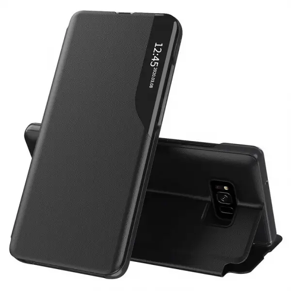 Husa pentru Samsung Galaxy S8+ G955, Techsuit, eFold, Neagra