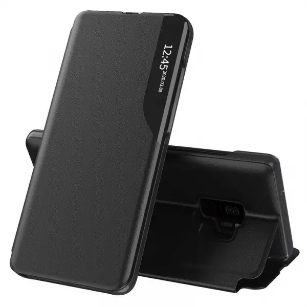 Husa pentru Samsung Galaxy S9 G960, Techsuit, eFold, Neagra
