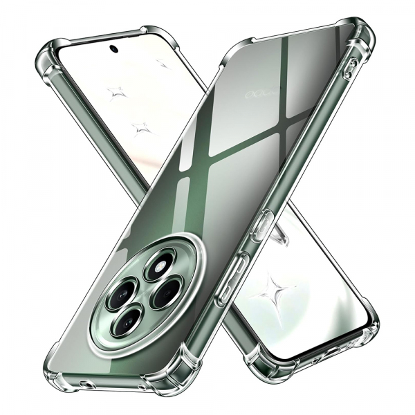 Husa pentru Oppo Reno12 FS 5G / Reno12 FS 4G / Reno12 F 4G / Reno12 F, Techsuit, Shockproof Clear, Transparenta