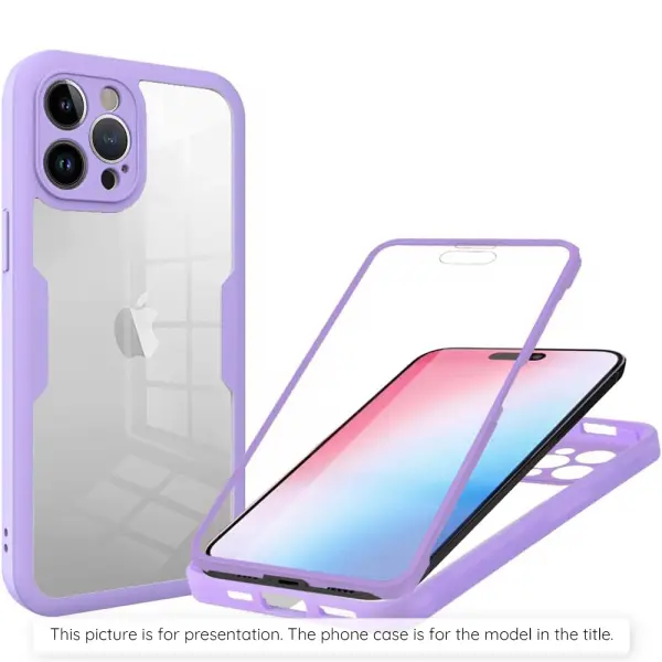 Husa pentru Honor 400 Pro, Techsuit, ColorVerse 360, Mov