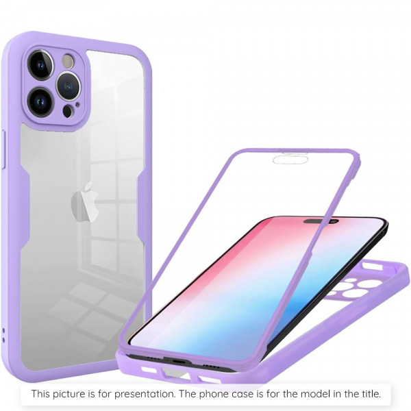 Husa pentru Honor 400 Pro, Techsuit, ColorVerse 360, Mov
