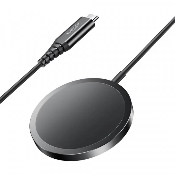 Incarcator Retea Wireless Yesido DS21, 15W, 1.67A, Negru