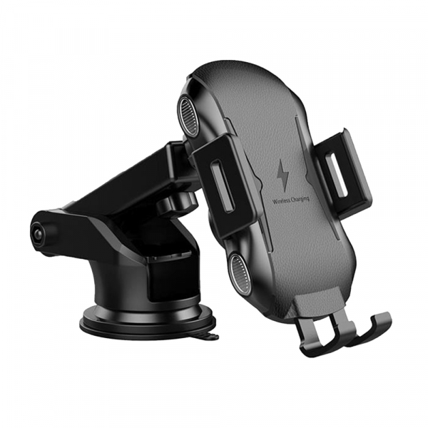 Incarcator Auto Wireless Techsuit CAPD032 Premium, 10W, 1.1A, Negru