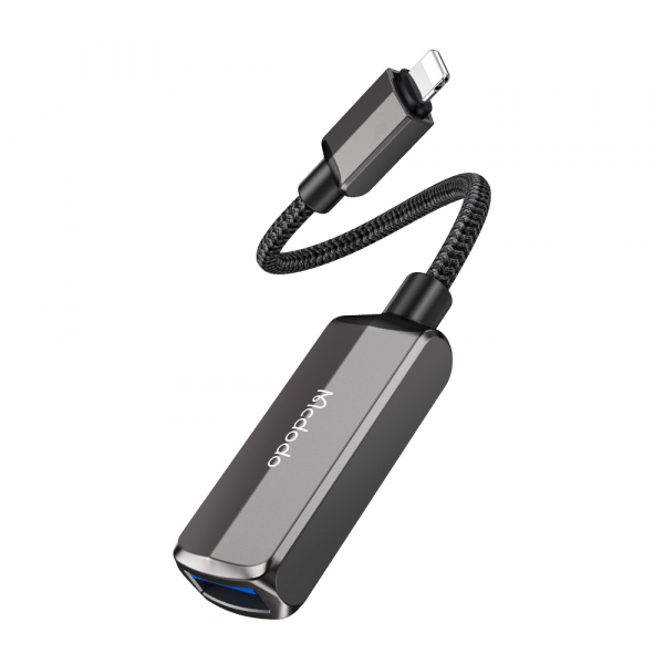 Adaptor OTG Lightning - USB-A McDodo CA-2690, Gri
