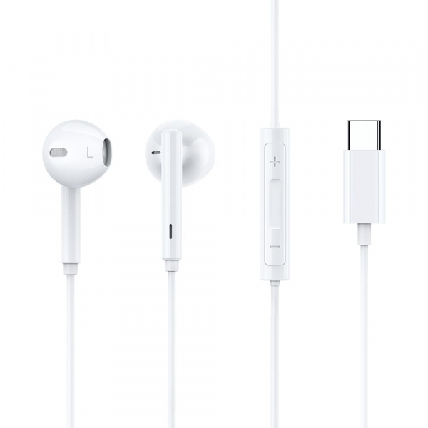 Handsfree USB-C McDodo HP-7500, Alb