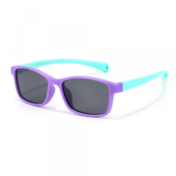 Ochelari De Soare Bebelusi Techsuit 8260-C34, Polarizati, Mov Turcoaz