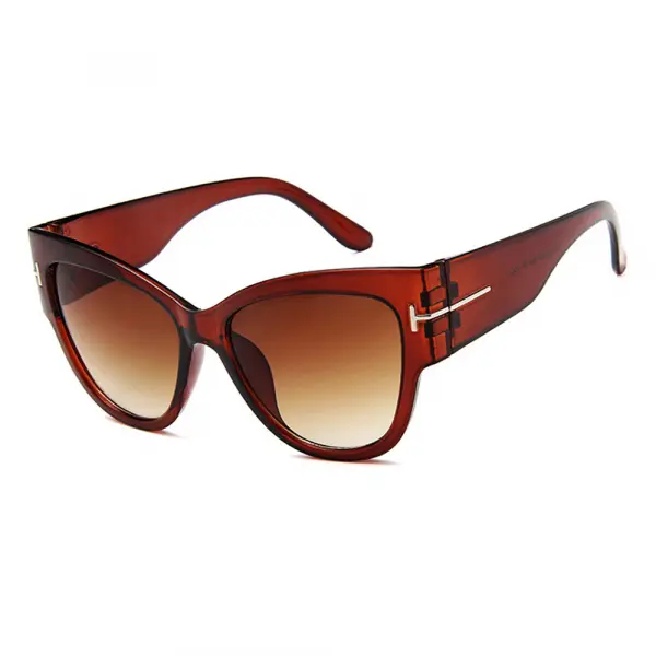 Ochelari De Soare Dama Techsuit 9778, Maro Inchis
