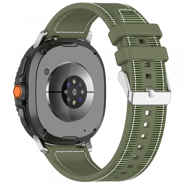 Curea Techsuit W051 pentru Samsung Galaxy Watch8 / Watch8 Classic Series, Verde