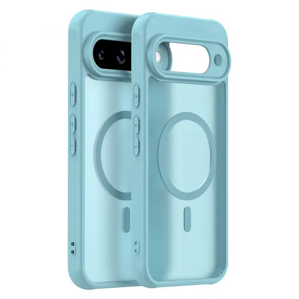 Husa MagSafe pentru Google Pixel 10, Techsuit, HaloFrost II, Verde Deschis