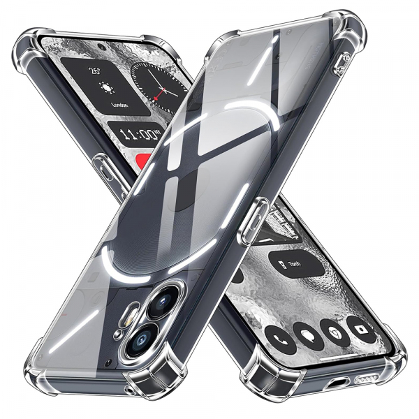Husa pentru Nothing Phone (2), Techsuit, Shockproof Clear, Transparenta
