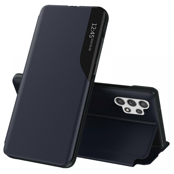 Husa pentru Samsung Galaxy A32 A325, Techsuit, eFold, Albastra Inchis