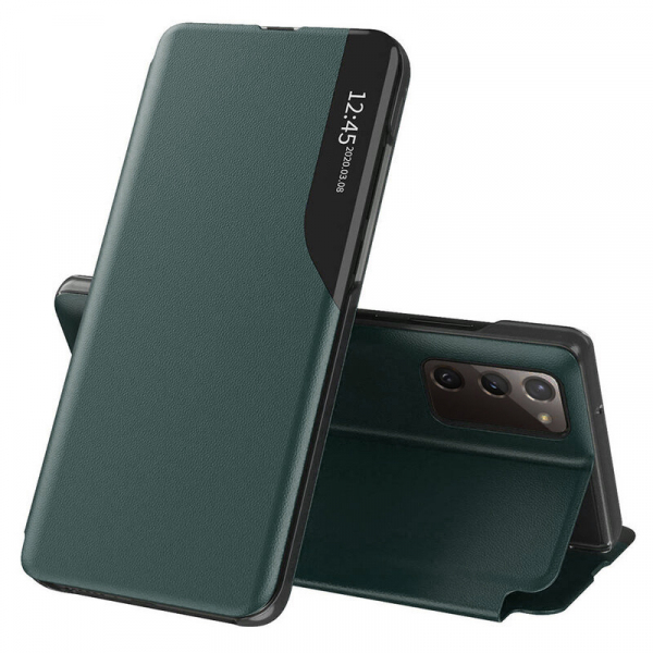 Husa pentru Samsung Galaxy S20 FE 2022 G781 / S20 FE 5G G781 / S20 FE G780, Techsuit, eFold, Verde