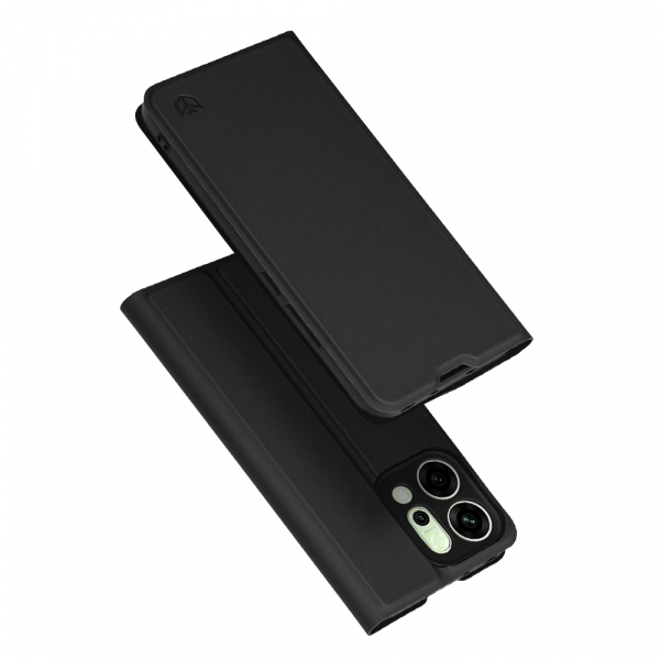Husa pentru Oppo Reno14, Techsuit, Magskin Book, Neagra