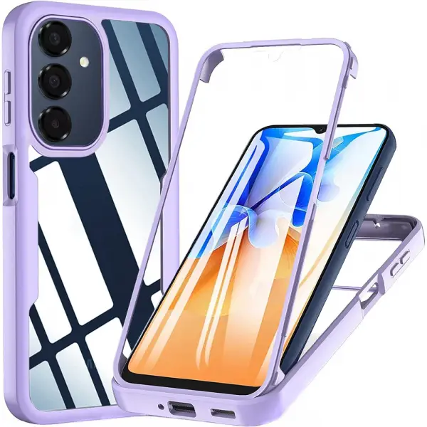 Husa pentru Samsung Galaxy A17 5G / A16 5G A166 / A16 4G A165, Techsuit, ColorVerse 360, Mov