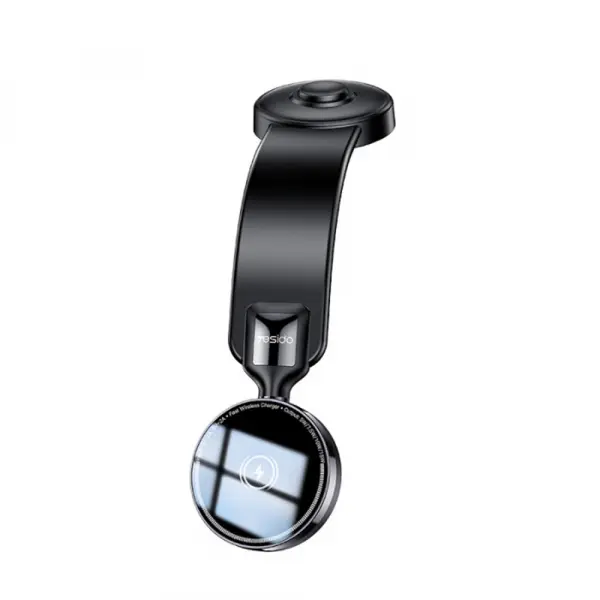 Incarcator Auto Wireless Yesido C316, 15W, 1.67A, Negru