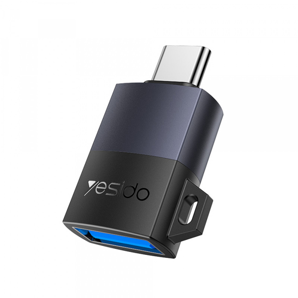 Adaptor OTG USB-C - USB-A Yesido GS31, Gri