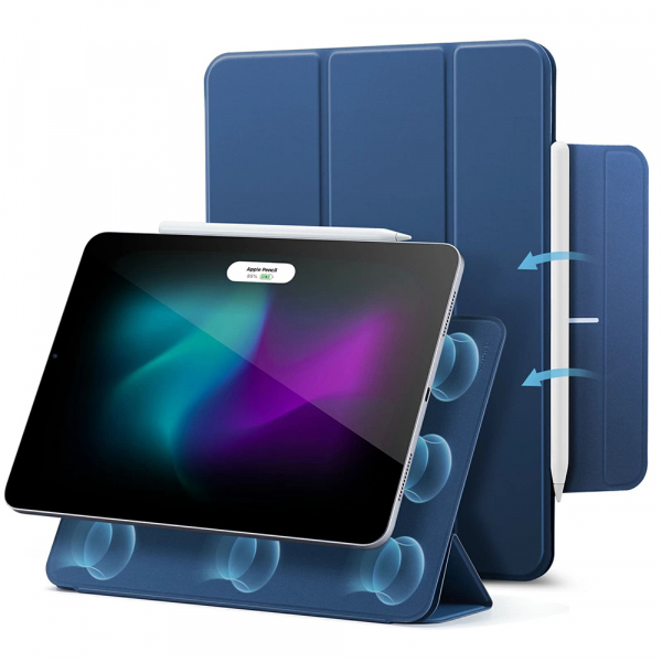 Husa pentru Apple iPad Pro 11 (2024), ESR, Rebound, Bleumarin