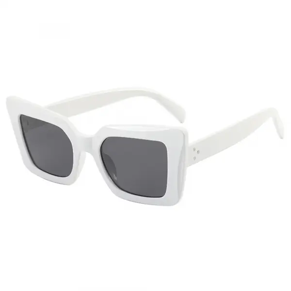 Ochelari De Soare Dama Techsuit 5277, Albi Gri