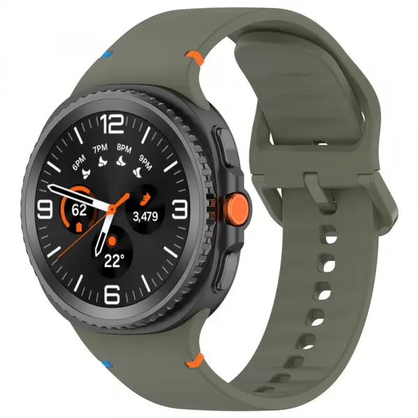 Curea Techsuit W079 pentru Samsung Galaxy Watch8 / Watch8 Classic Series, Verde