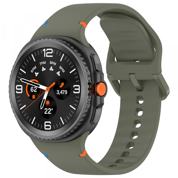 Curea Techsuit W079 pentru Samsung Galaxy Watch8 / Watch8 Classic Series, Verde