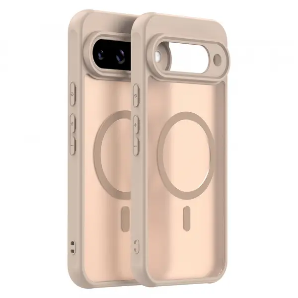 Husa MagSafe pentru Google Pixel 10, Techsuit, HaloFrost II, Aurie