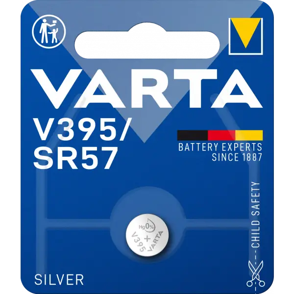 Baterie Varta, V395 / SR57
