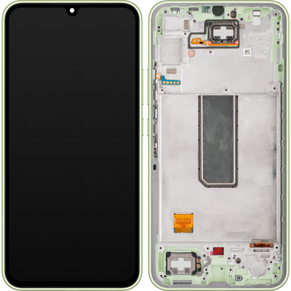 Display cu Touchscreen Samsung Galaxy A34 A346, cu Rama, Verde (Lime), Service Pack GH82-31200C